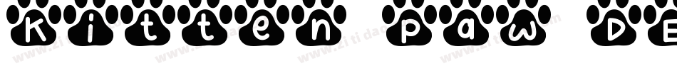 Kitten Paw DEMO字体转换